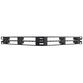 Panduit QAPP48HDBL Angled High-Density 48-Port Patch Panel