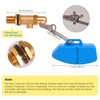 ZHEQOGZH Brass Float Valve 1/2 Inch, Livestock Water Tank Float