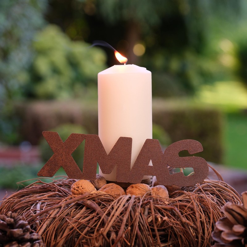 Deko Kind - Rusty Xmas Letters - 21 x 6