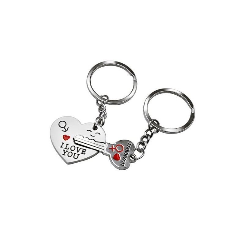 Accessotech Arrow & I Love You Heart & Key Couple