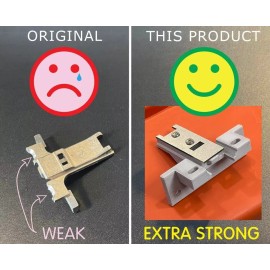 HingeKing IMPROVED! Grass Cabinet Hinge 048 Base Plate Face Frame Lip Adapter Replica #48