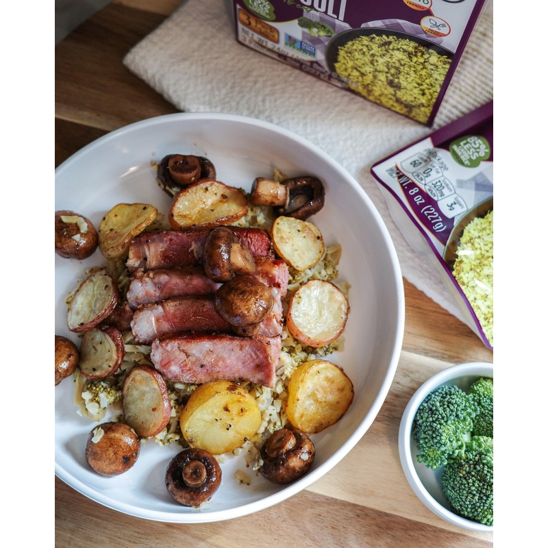 Kitchen & Love Riced Broccoli 8 oz (6 Pack) |