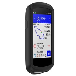 Protector Case Compatible with Garmin Edge 1040 Case Soft Silicone Cover Anti-Scratch Bumper Protective Shell for Garmin Edge 1040 Cover (Black/DarkBlue)