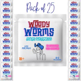 Woody Worms Wellness Gummies 2 Piece Per Pack of 25