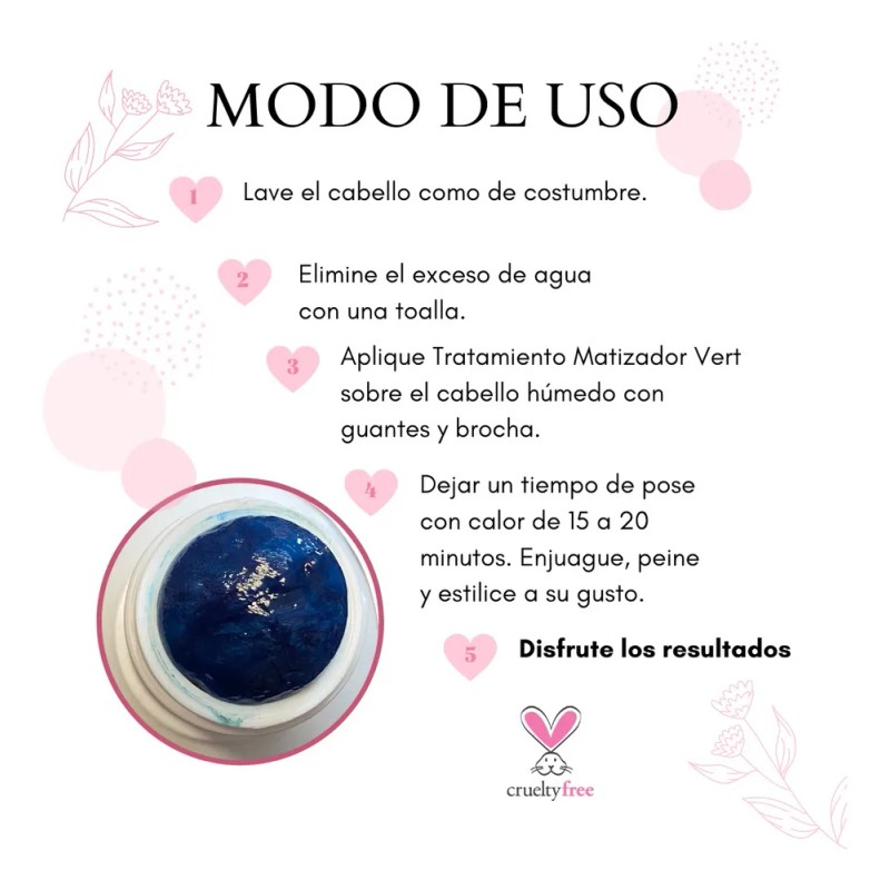 Nefertiti, Matizador Verde + Keratina Sin Parabenos, 300 Ml.