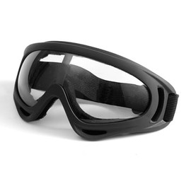 Remarks Japan Tactical Goggles, Black Frame, Clear Lens, Snowboarding, Skiing, Biking, Airsoft Goggles, Outdoor