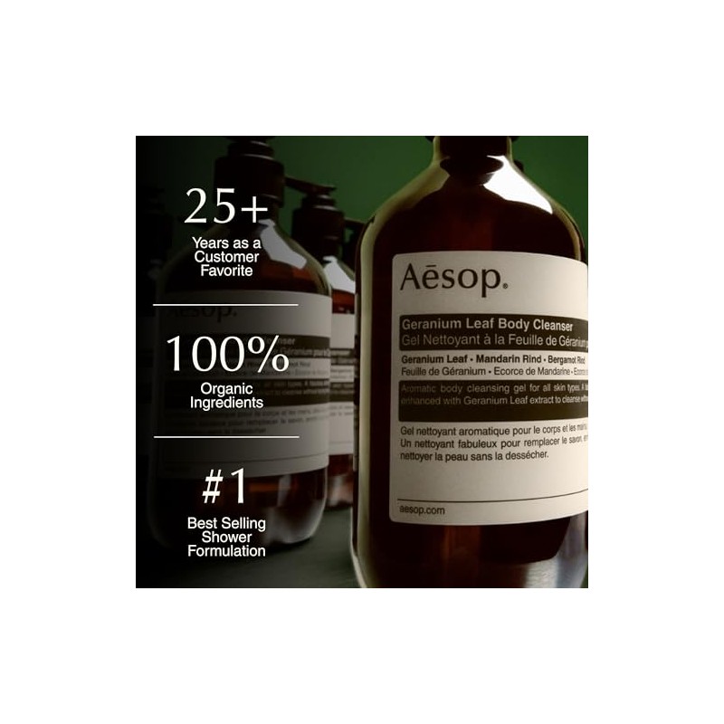 Aesop - Geranium Leaf Body Cleanser - 500ml/17.99oz by Aesop