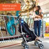 Summer Infant Ingenuity 3Dlite Convenience Stroller,Jet Black–Lightweight Stroller with Aluminum