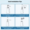 Hibbent Metal Pull Down Spray Head for Kitchen Faucet, Kitchen