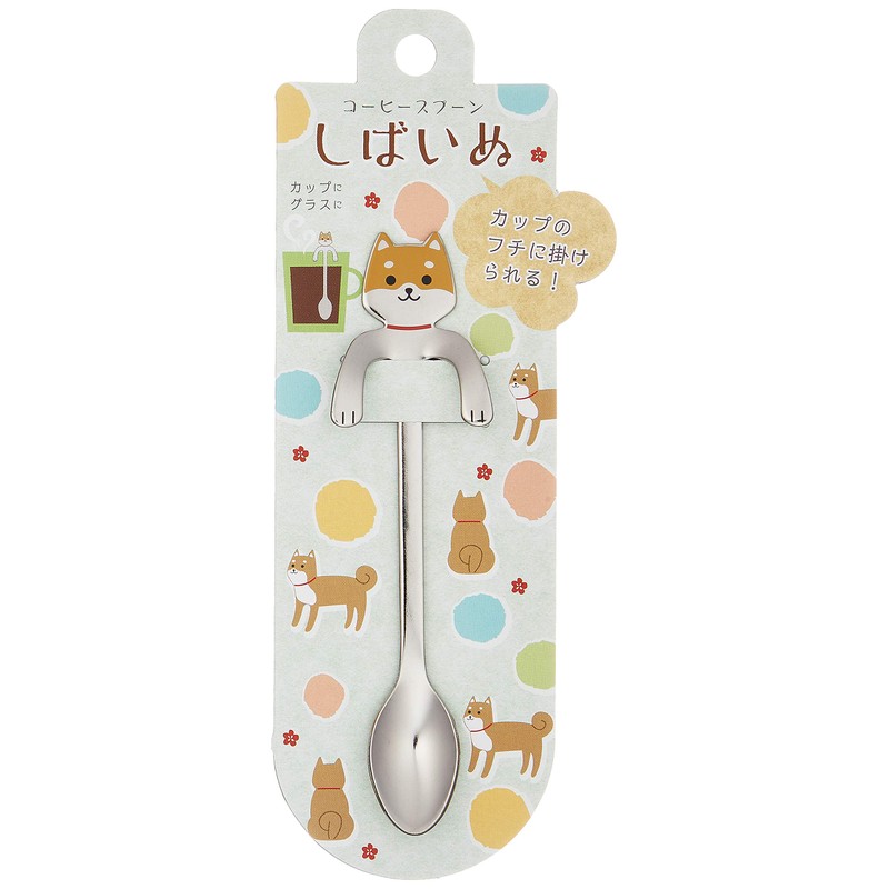 Takakuwa (Takakuwa Kinzoku) Coffee Spoon Shiba Inu Tea Shiba 407125