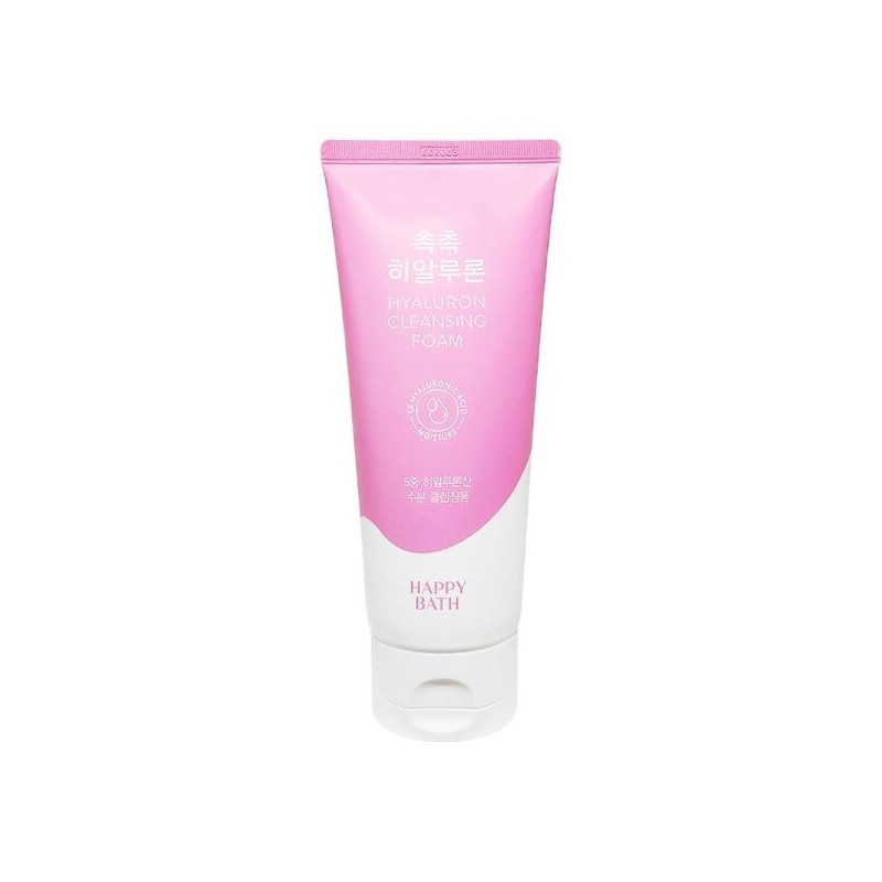 Happy Bath 해피바스 히알루론 클렌징 폼 촉촉 200g x 1개