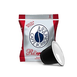 Caffè Borbone Respresso Espresso Capsules, 100 Capsules - Miscela Rossa