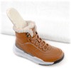 Knixmax Lambskin Insoles Warm Lambswool Insoles Winter Soles Shoe Insole