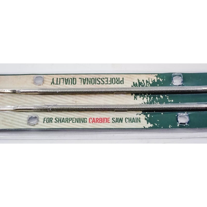 FORESTER 7/32 CARBIDE CHAINSAW DIAMOND SHARPENING FILE 2 PACK