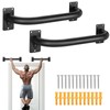 TOBWOLF 2PCS Wall Mount Doorway Pull Up Bar, Heavy Duty
