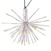 Vickerman 80Lt x 16" White Starburst Yellow 5mm LED Lights.