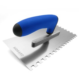 Hogard premium smoothing trowel, rust-proof, professional smoothing disc with stainless steel blade, made in the EU