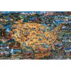 Buffalo Games - Dowdle - National Parks Map - 2000