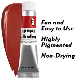 I'm Meme Multi-use Lip and Cheek Tint - Pep! Balm | Gift, Liquid Blush and Lip Paint, Travel-Friendly, 002 Oh-oh, 0.52 Oz