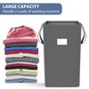 MCleanPin 210L Laundry Hamper Collapsible with 2 Washable Laundry Bags,