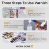 Nicpro Gloss Varnish for Acrylic Painting 4oz, Non-Yellowing, Non-Toxic, Anti-Crazing,