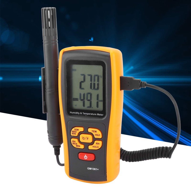 GM1361+ Electronic Thermometer Hygrometer Handheld Portable Temperature Humidity Meter