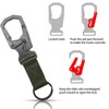Ahiller Carabiner Clip Double-Lock Design,3”Keyring Zinc Alloy Car Keychain Camping