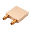 Ieron Pure Copper Water Cooling Block, CPU Graphics Radiator Heatsink,