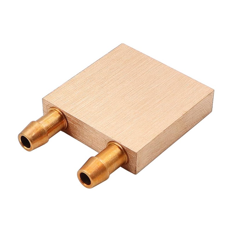 Ieron Pure Copper Water Cooling Block, CPU Graphics Radiator Heatsink,
