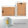 Epecfan Double Picture Frame 5x7 Vertical and Horizontal Hinged Picture
