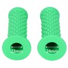 nakira Motorcycle Grip Moped Handle 0.9 inch (22.2 mm) Non-Piercing