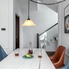 SHENGQINGTOP 12"D Alabaster Glass Domed Shade with 1.65" Opening, Pendant