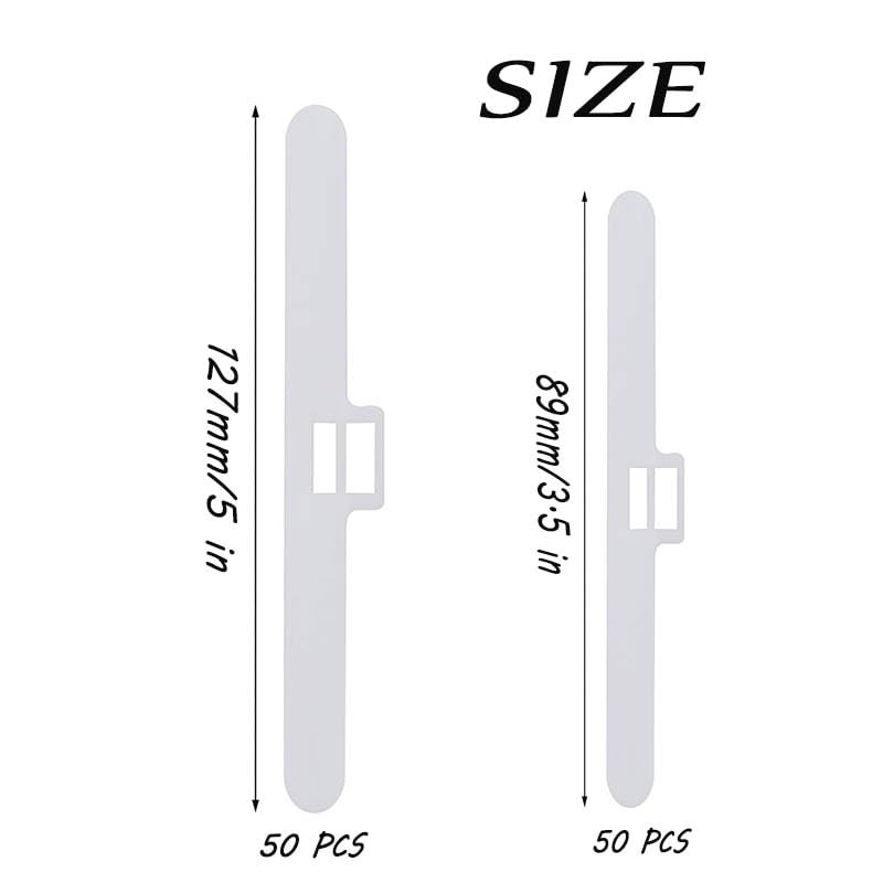 Vertical Blind Clips Top Hangers, 50 Pack Vertical Blind Clips