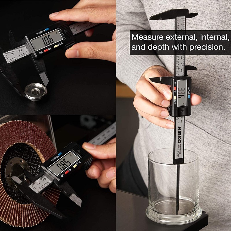 NEIKO 01417A 6” Digital Caliper | Electronic Measuring Tool |