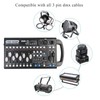 Battery Dmx Controller with Midi, Portable Dmx Controller for Moving