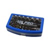 US PRO 31 Piece 1/4" Dr Socket & Bit Set