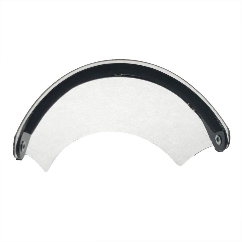 WANCAR Motorcycle Retro Flip Up Visor Wind Face Shield Lens