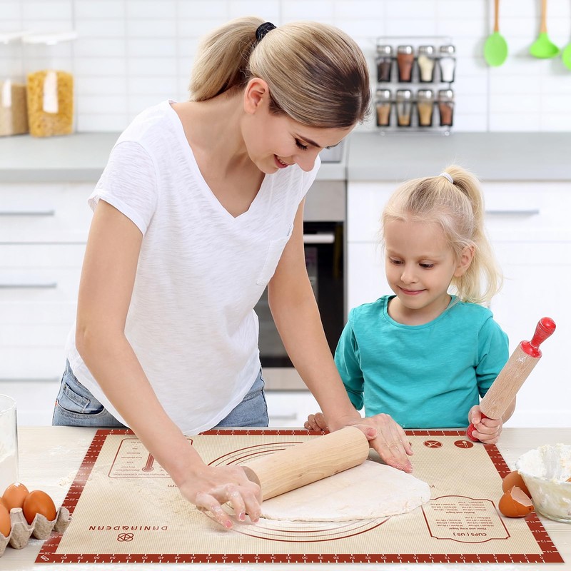 Silicone Baking Mat,36" x 24" Extra Thick Large Non Stick