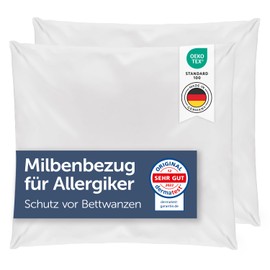 Blumtal Dust Mite Pillowcase, Allergy Sufferers Duvet Cover Set, Dust Mite Encasing Allergy Sufferers Bed Linen.