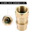 Bowarepro R134a Gas Charge Conversion Adapter A/C R12 R22 to