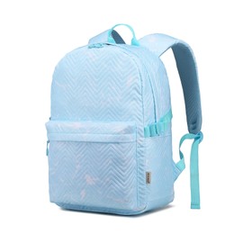 Kono Unisex Casual Daypack School Backpack Lightweight College Travel School Bag Rucksack for Boy Girls Women Men Laptop Backpack Bookbag for Teenage (Blue)