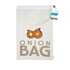 KitchenCraft Onion Bag, Canvas, Beige, 26 x 38 cm