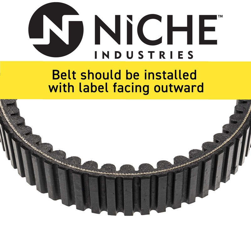 NICHE Drive Belt 59011-0003 59011-0019 for 2002-2019 Kawasaki Brute force