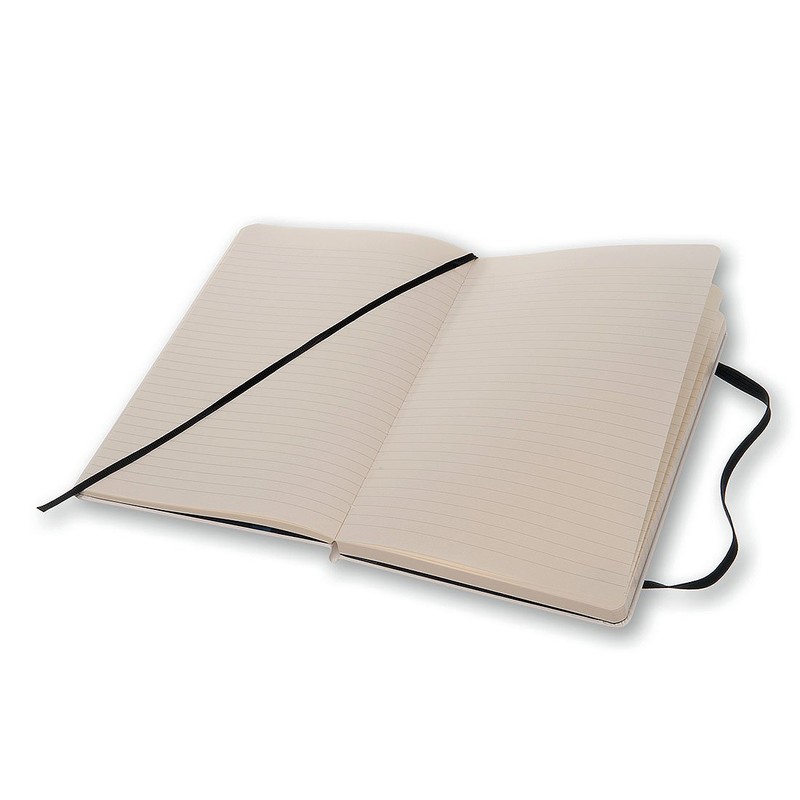 Moleskine Large Blue Note White Limited Edition Hard Ruled Notebook