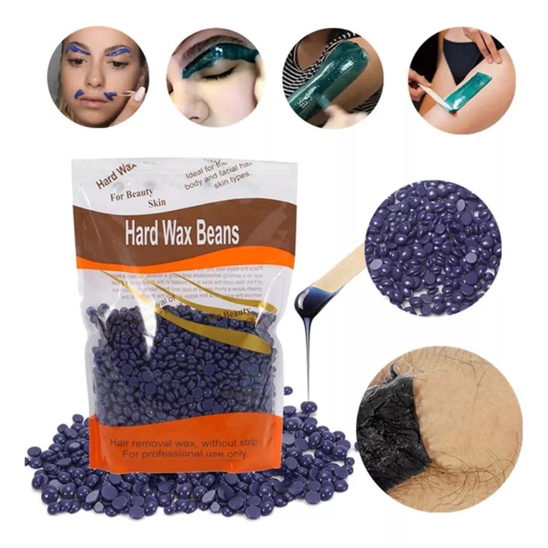 Hard Cera Española 100g Granulada Perlas Depilador Colores