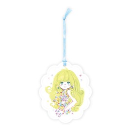 Tees Factory MA-5545374WT Asoil Mizimori Fragrance Ornament, White Tea Scent, 3.9 x 3.4 x 0.08 inches (100 x 86 x 2 mm) or less