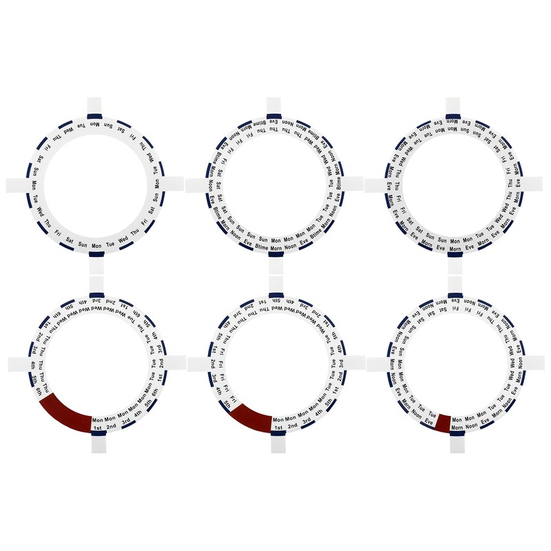 Ersatztablett für TabTime Medelert, Extra Tablett für automatischen Tablettenspender,