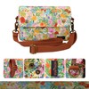 Tourbn Tourbon Waterproof Canvas Bicycle Pannier Bag Handlebar Bag Floral