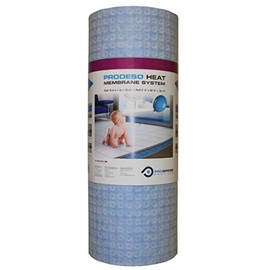 Prodeso Underfloor Heat System Membrane, 53.8 Sqft, 3'3" x 16' 4 3/4" Roll