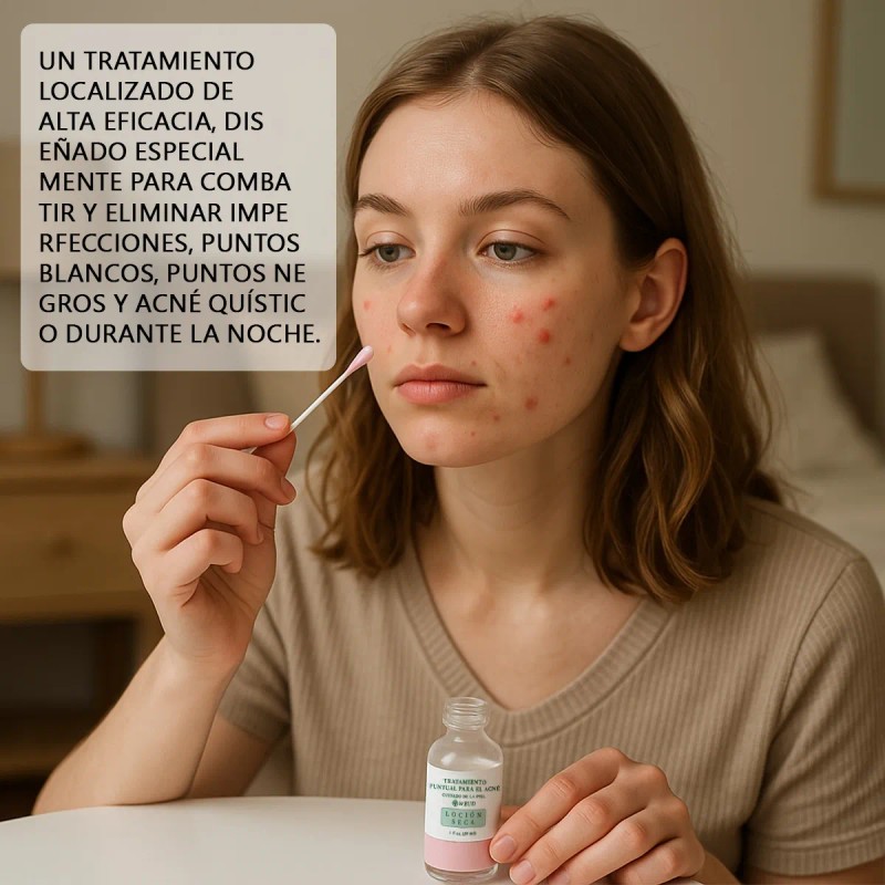 Tratamiento Seca Antiacné 4pc Pore Facial Crema Hidratante